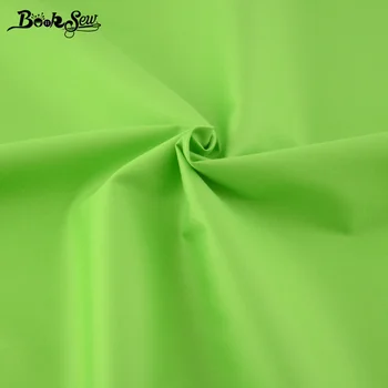 

Booksew 100% Cotton Fabric Meter Classic Solid Green Color Cloth Curtain Tecido Dress Material Patchwork Sewing Tela Algodon