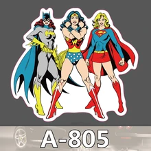 A-805 weibliche super hero wasserdicht mode kühle diy aufkleber für laptop gepäck skateboard kühlschrank auto graffiti cartoon aufkleber
