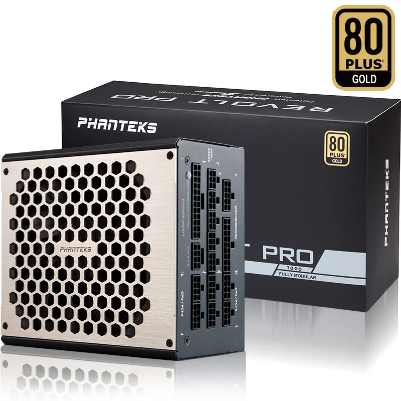 PHANTEKS Revolt PRO 1000W золотой полный модуль питания (12 лет гарантии/Поддержка муфты