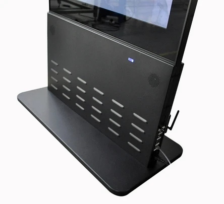 ЖК-дисплей вертикальный экран для демонстрации рекламы 55 дюймов два боковых тончайших супер тонкий светодиодный видео CCTV монитор дисплей diy pC