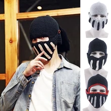 Осень и зима Римский Воин вязаная шляпа Гладиатор ручной работы шерстяная шапка мужские и wo мужские вечерние маска шапка тематическая вечеринка Хэллоуин шляпа