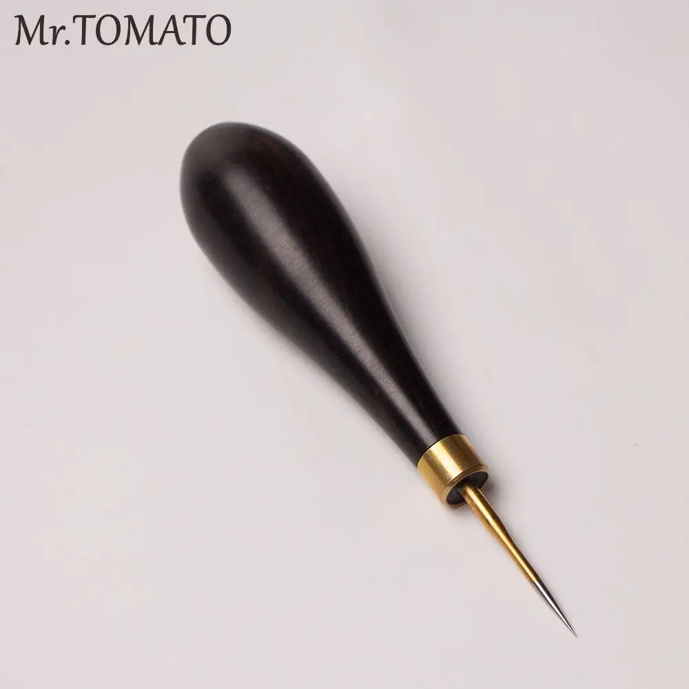 

1pc high quality DIY Leather Tools Stitching sharp point Awl Leather Canvas Sewing Needle Awl Leather craft Sewing Tool