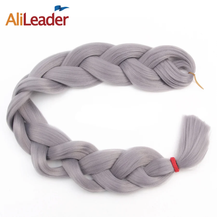 Alileader нити 82 дюйма синтетические jumbo косы волос 165 г/упак. Kanekalon блондинка крючком