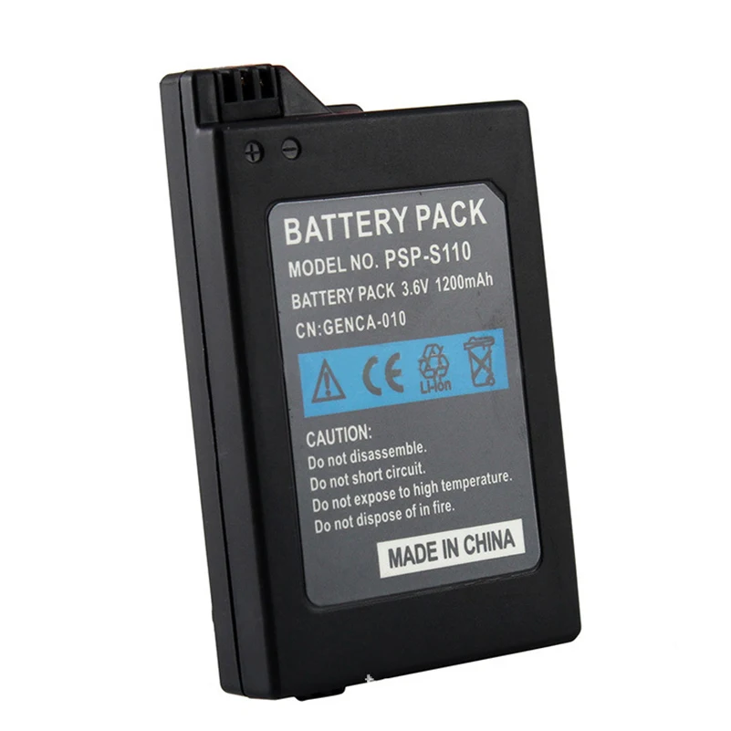 Новинка 1200mAh 3,6 V аккумуляторная батарея Замена для sony psp 2000 psp 3000 psp 2000/3000 psp-S110 консоль