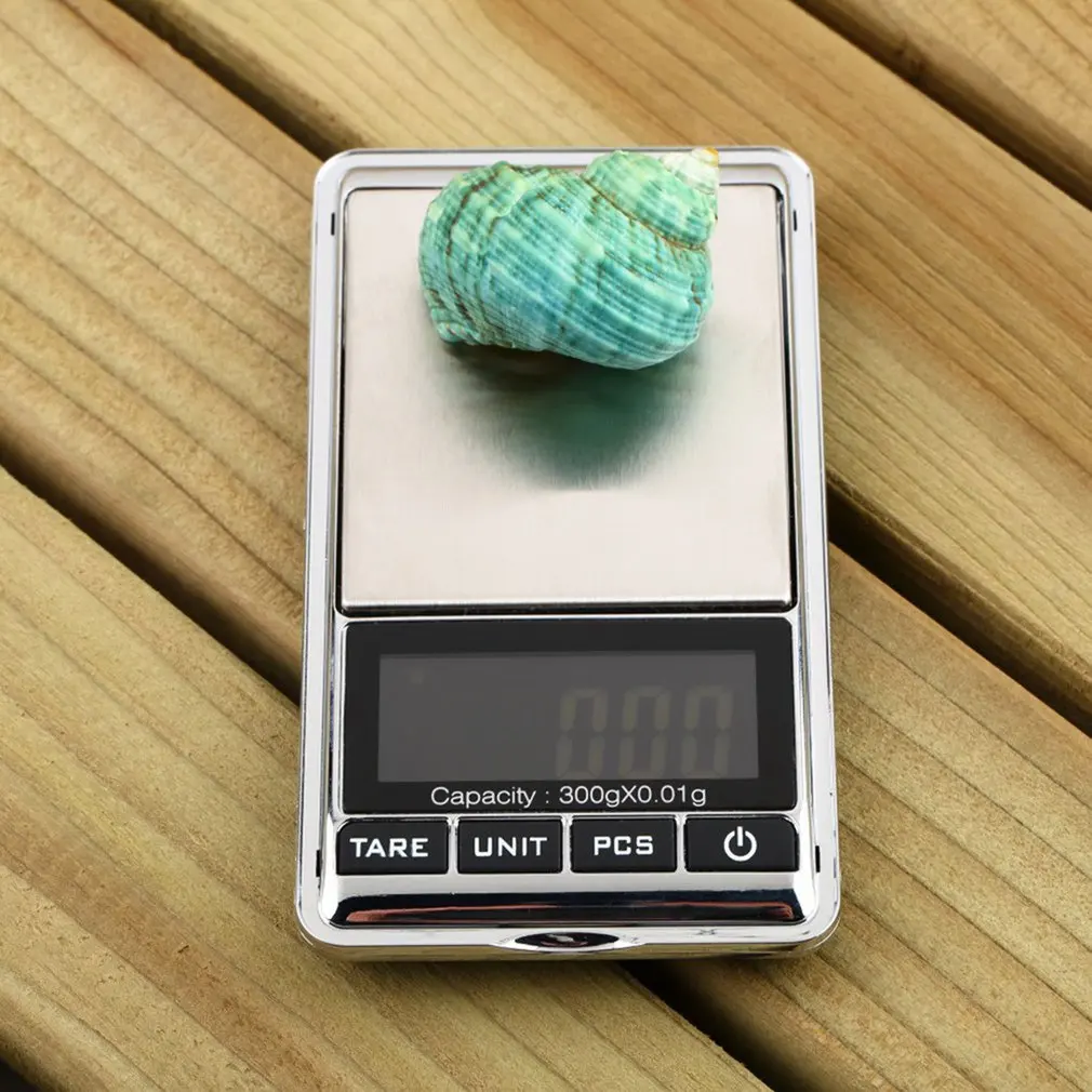 

500G 0.01 Digital Stainless Steel Pocket Scales Jewellery Electronic Milligram Micro With LCD display