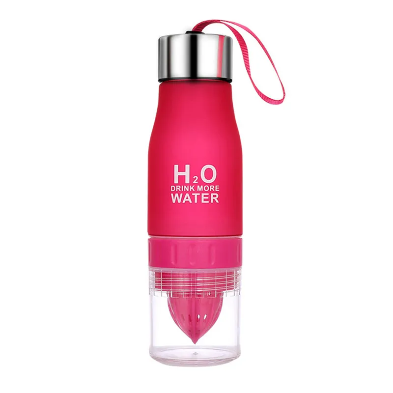 

New Xmas Gift 650ml My Water Bottle Plastic Infuser Drink Bootle Fruit Infusion Bottle Outdoor Sport Juice Lemon Portable Kettle