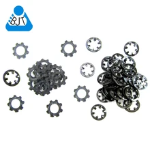 Машина татуировки#8 черненые шайбы шестерни два вида-включает 200 шт