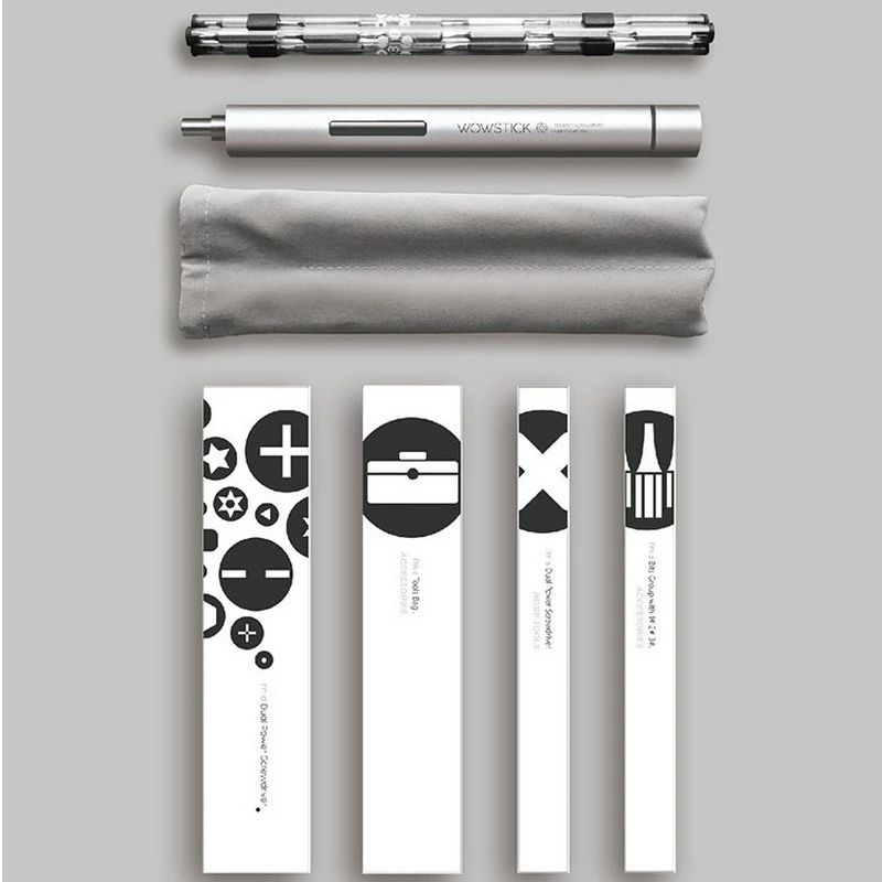Набор электрических отверток Wowstick 1P 1F Pro комплект из 56 насадок для намагничивания