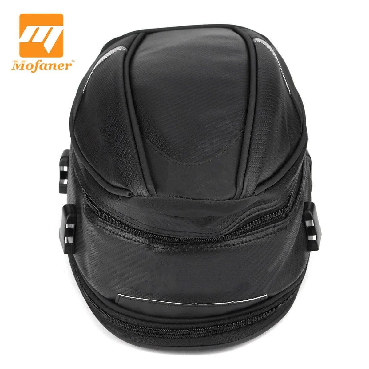 Waterproof Motorcycle Pack Rear Tail Bags Sport Back Seat Bag Scooter Helmet