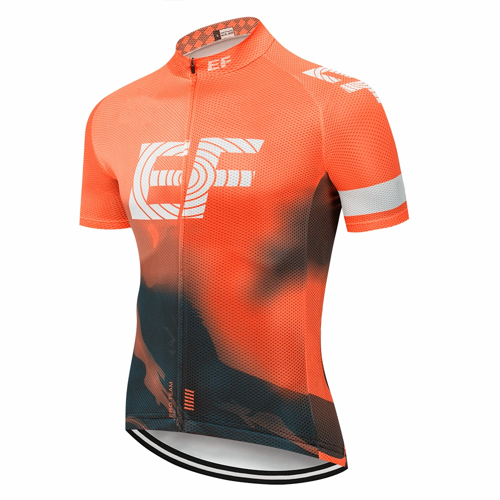 

Cycling Jersey 2019 New EF Summer Men Racing Bicycle Short sleeve Clothing Breathable MTB Bike Clothes Sportwears Quick drying