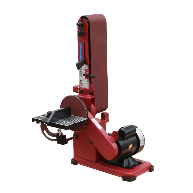 Woodworking Sanding Disc Vertical Polishing & Grinding Machine Electric Belt Polisher Disc Sander BD46 Wood Based Panels Machine
