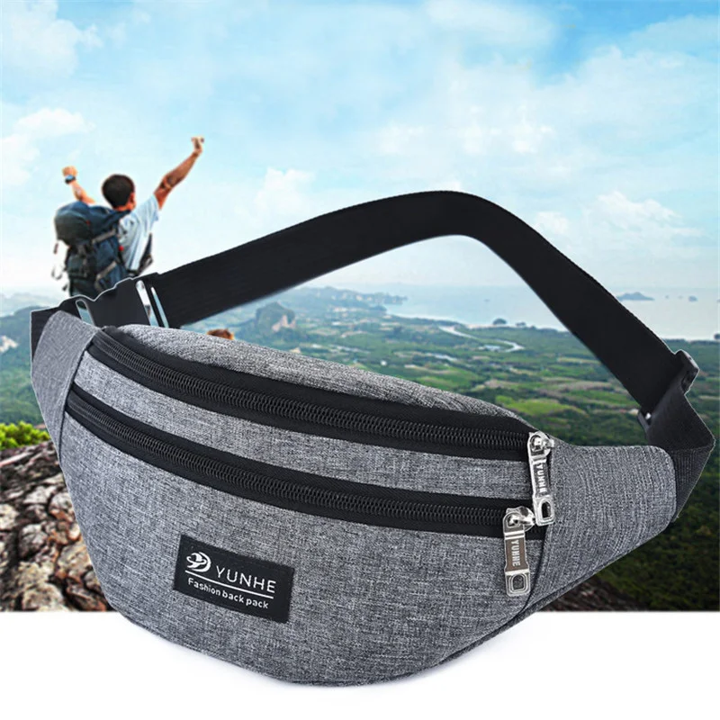 

NIBESSER Fashion 2019 Fanny Pack Women Men Waist Bag Colorful Unisex Waistbag Belt Bag Mobile Phone Zipper Pouch Packs Belt