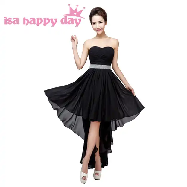 beautiful black bridesmaid dresses