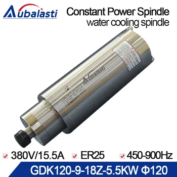 

5.5kw constant power spindle GDK120-9-18Z 5.5KW diameter 120mm collect er25 AC380v