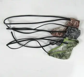 

mens sexy string pouch thong classical Paisley pirnted G3454 mini pouch