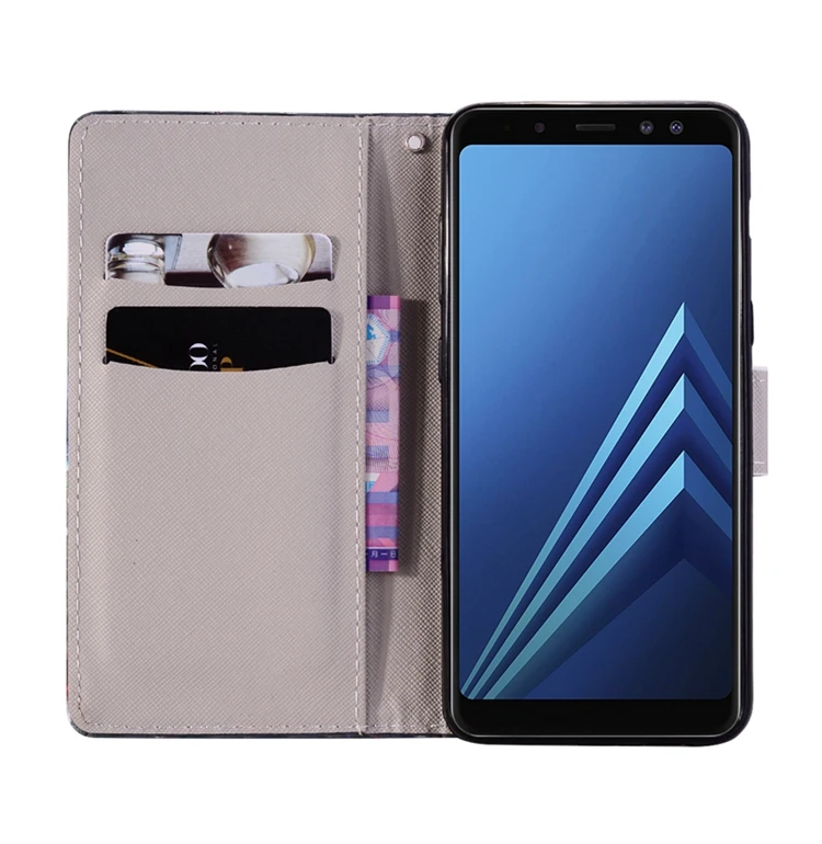 Кожаный флип-чехол для телефона чехол для samsung Galaxy A5 кожаный бумажник Cat Чехол для телефона ETUI samsung A5 кожаный чехол-книжка