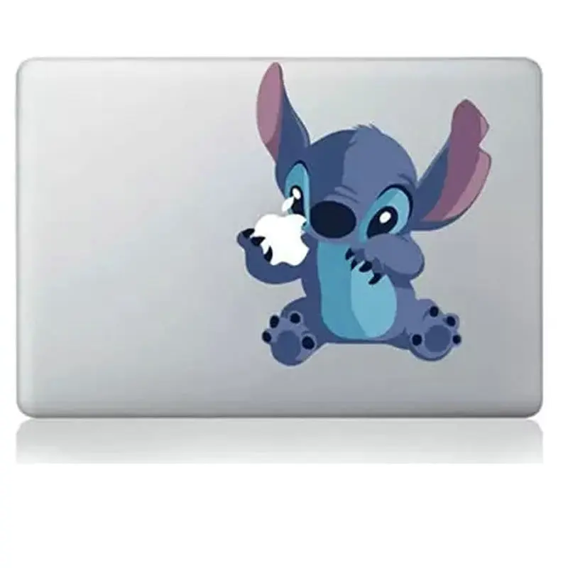 Stitch DIY Personality Vinyl Decal Laptop Sticker Hot Sell for Macbook Pro Air 13 inch Cartoon