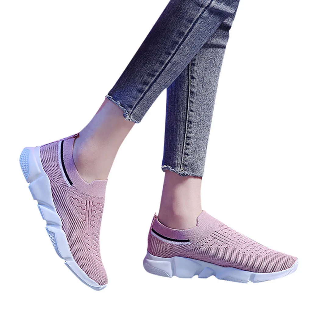 

YOUYEDIAN woman shoes sneakers Casual sneakers Mesh Slip-On Sports Shoes Breathable Ladies Shoes Sneakers zapatillas mujer#G3