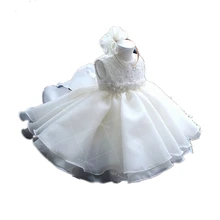 BBWOWLIN Newborn Baby Girl Vestido Infantil Flower Girl Dresses for 0 2 Years Little Girl Birthday