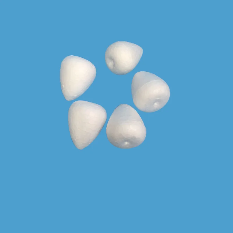 CCINEE 2,3X2 см натуральный белый пенополистирол шарики для DIY и нейлон чулок цветочные аксессуары
