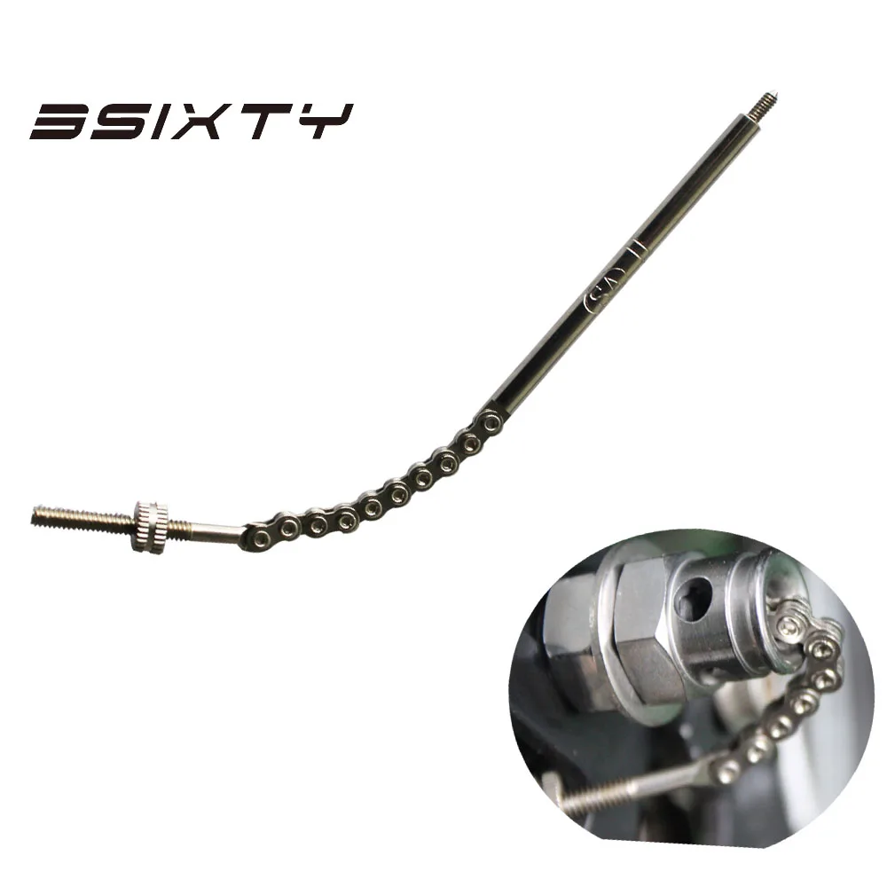 

3SIXTY Rear Hub Transmission Chain 3 Speed for Brompton Folding Bicycle