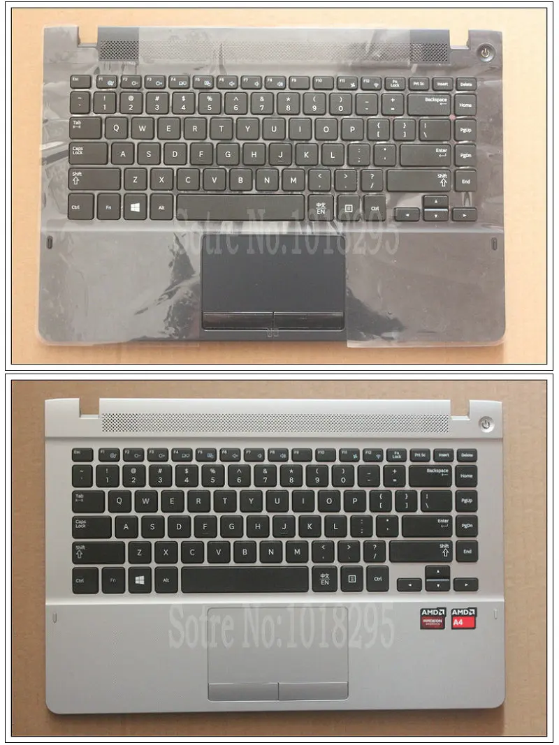 

English Keyboard for Samsung NP470R4V NP370R4E NP370R4V NP450R4E NP450R4V NP470R4E Black US laptop palmrest cover