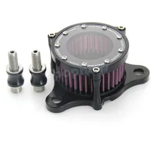 Motorike ЧПУ Алюминиевый Воздухоочиститель Впуска Фильтр Для Harley Sportster XL883 1200 91-16 #6950
