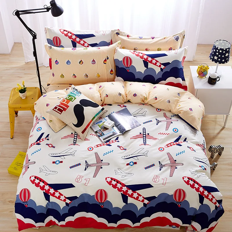 

People Searched Also Bought 100% Cotton Bedding Set Queen Size Duvet Cover Fitted Sheet Flat Pillow Shams Bed Cover Bedclothes