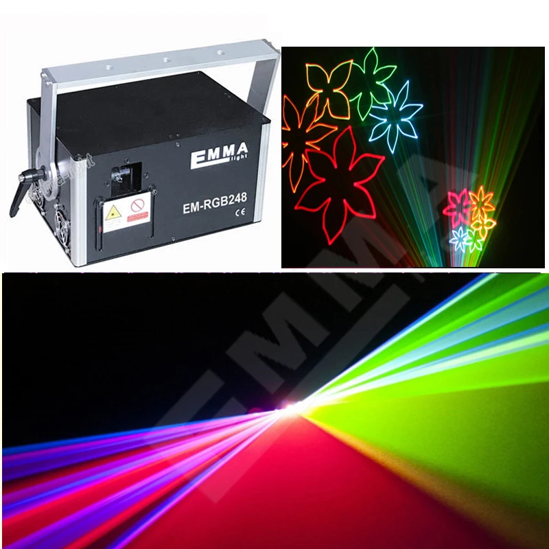 Auto Sound Activated LED Stage Light Laser Projector RGB LED Stage Lights for KTV Xmas Party