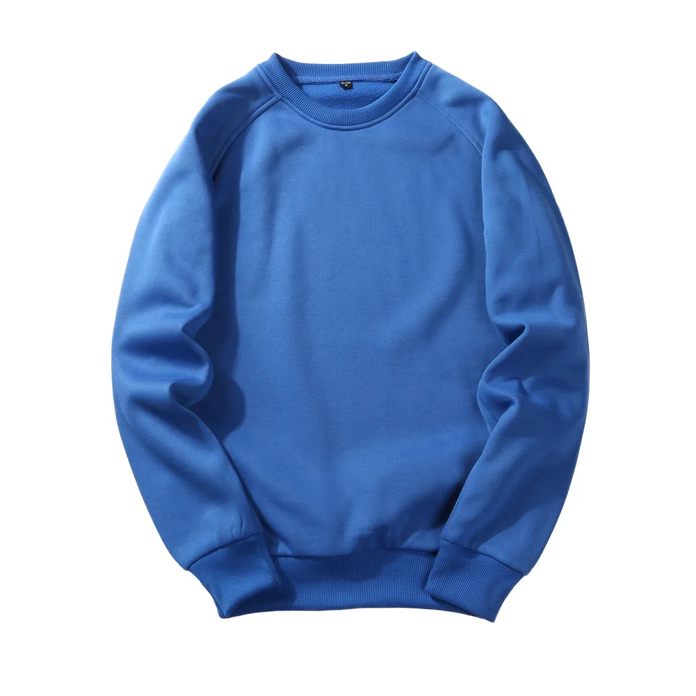 

2019 Brand Men Casual Hoodies Sweatshirt New Spring Autumn Solid Color Fleece Polyester Pullover Coat Warm Hoodies Male