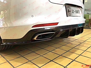 

Z-ART full carbon fiber rear diffuser for Porsche Panamera 2017-2019 real carbon fiber rear lip for Porsche 971 rear chin
