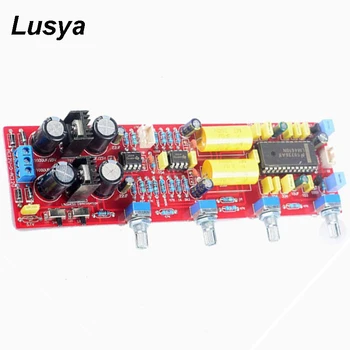 

LM4610 Pre-ampliifer Board NE5532 Front-end Boards Tone Plate Volume Preamp Mixer Board for Amplifier Dual AC12V-0-12V G9-008