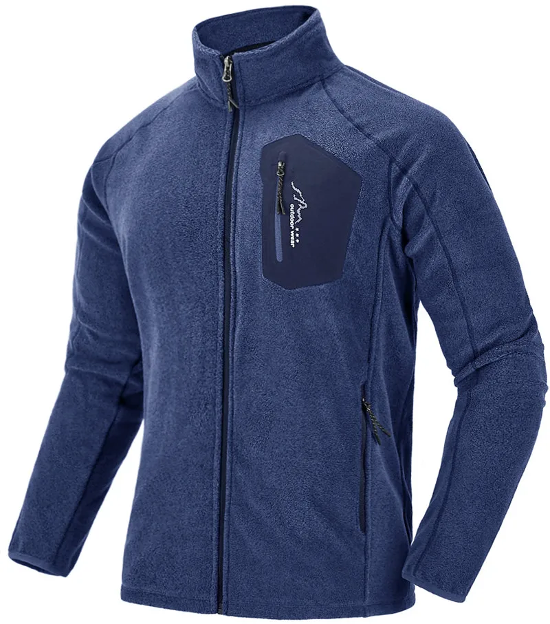 WOLFONROAD новая уличная флисовая куртка мужская теплая зимняя ветровка походная спортивная куртка пальто ветрозащитная горная одежда