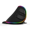 Delux Ergonomics Vertical Gaming Wired Mouse RGB/Single Color/Wireless 6 Buttons 4000 DPI Optical RGB Wireless Right Hand Mice ► Photo 3/6