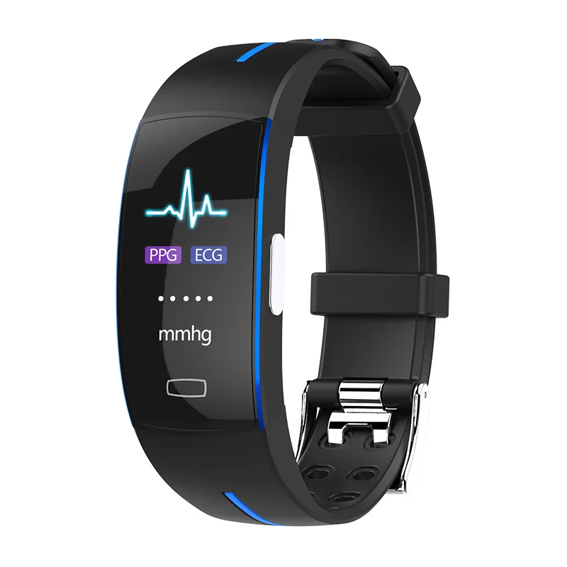 

P3 PLUS Smart Band Men Bracelet ECG+PPG Heart Rate Blood Pressure Monitor Smart Watch Waterproof Fitness Activity Tracker PK M3