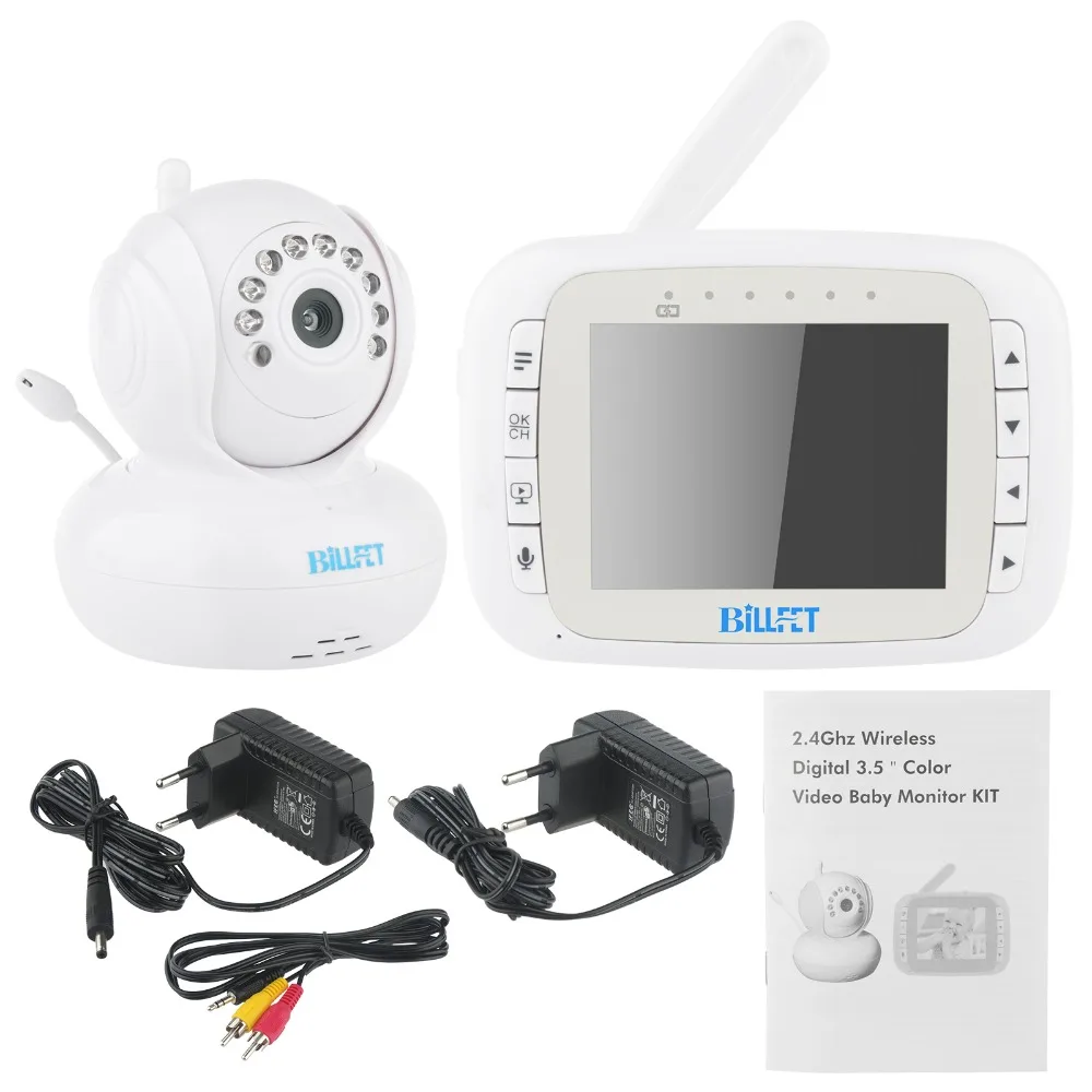 BILLFET 3.5 &quotЖК Цифровой Беспроводной Монитор Младенца Ик ночного видения babyfoon TV Out