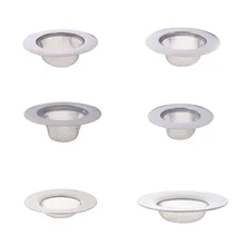 Кухонный канализационный фильтр для раковины из нержавеющей стали для слива волос дуршлаг и ситечко фильтр круглый Слив для пола фильтры для раковины ванной комнаты