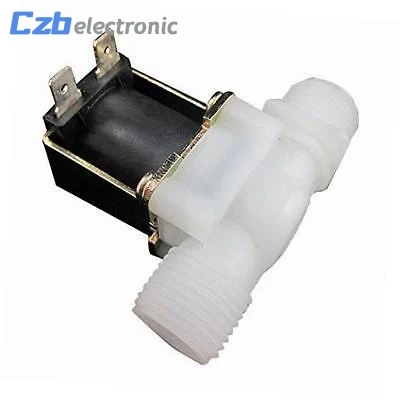 

1pc Electric Solenoid Valve Mayitr Magnetic 1/2" N/C Water Air Inlet Flow Switch AC 220V Normally Closed