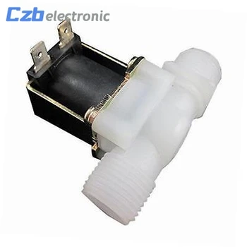 

1pc Electric Solenoid Valve Mayitr Magnetic 1/2" N/C Water Air Inlet Flow Switch AC 220V Normally Closed