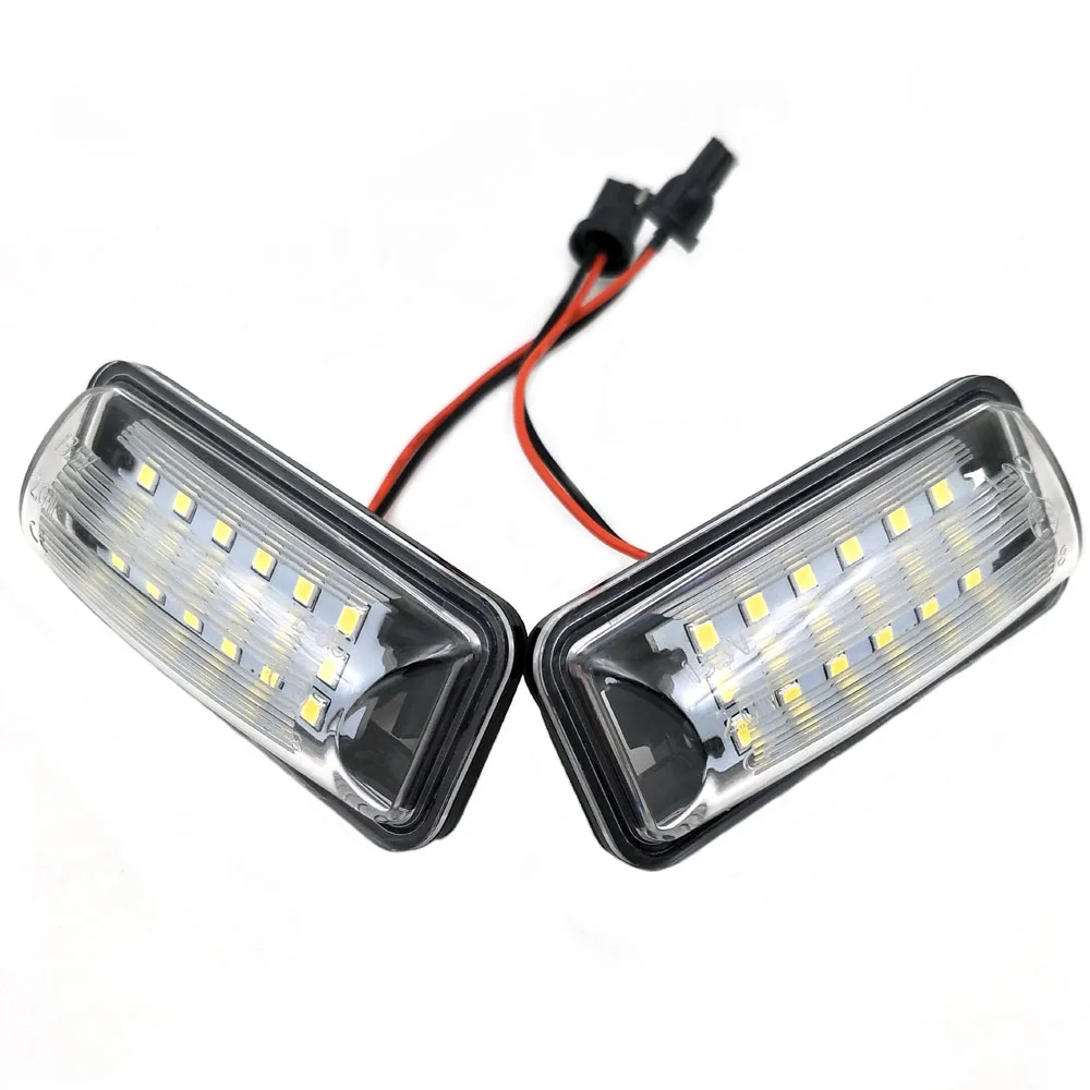 Nikauto 2Pcs Automotive LED License Plate Light for Subaru BRZ Impreza