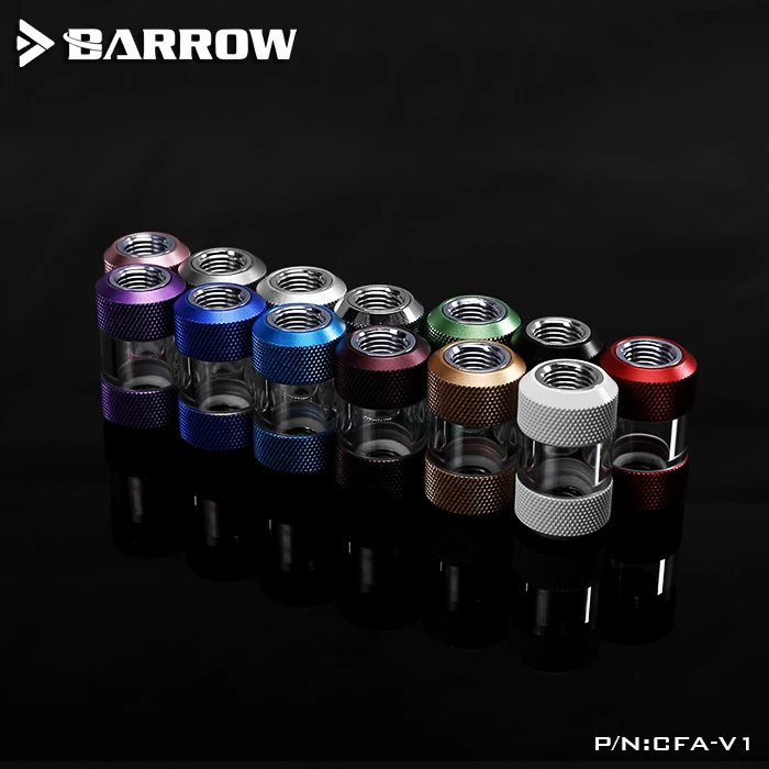 

Barrow colorful watercooling computer case gadget double internal teeth G1/4" filter to effectively prevent water block CFA-V2