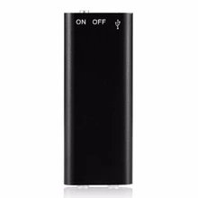 Абсолютно 16 Гб Профессиональный HD мини цифровой Аудио Диктофон с MP3-плеером подавление шума маленький размер