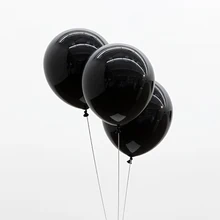Black Balloons 20pc 10 Inch Thick 2.2 g Birthday Ballons Decorations Wedding Ballons Pink White Purple Globos Party Wholesale
