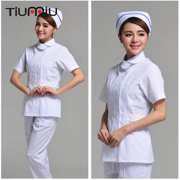

Doctor's Clothing Women Long Short Sleeve Medical Uniform Hospital Doctor Dental Clinic Fashion Design High Quality Jacket+Pants
