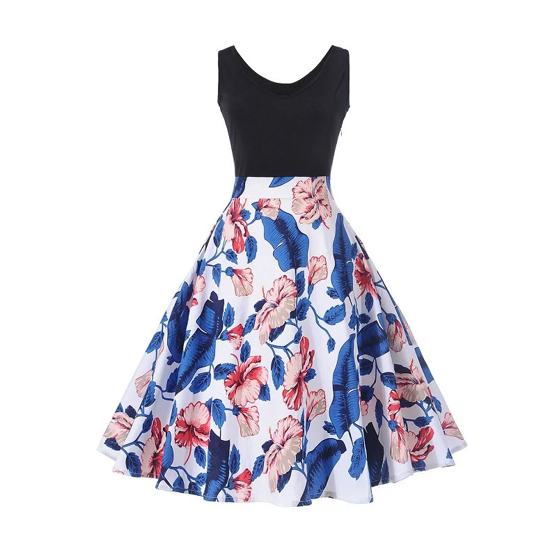 

New 2018 Girls Flowers Dresses For Wedding Party,Girls Teen Summer Party Flower Casuals Dress,Children Sleeveless Princess Dress