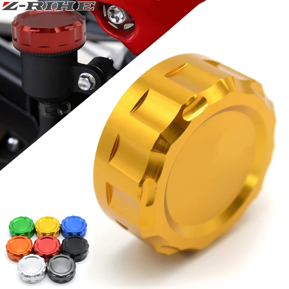 

For Kawasaki CNC aluminum Motorbike Cylinder Reservoir Cover Motorcycle Reservoir Cap fluid For Kawasaki NINJA 650 NINJA650 2017