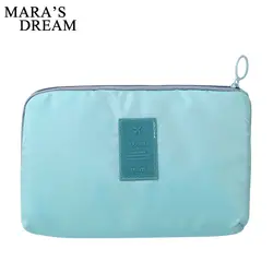 Mara мечта женские косметические шкатулки Новый высокое качество сплошной цвет Оксфорд для женщин сумка для хранения повседневное простой