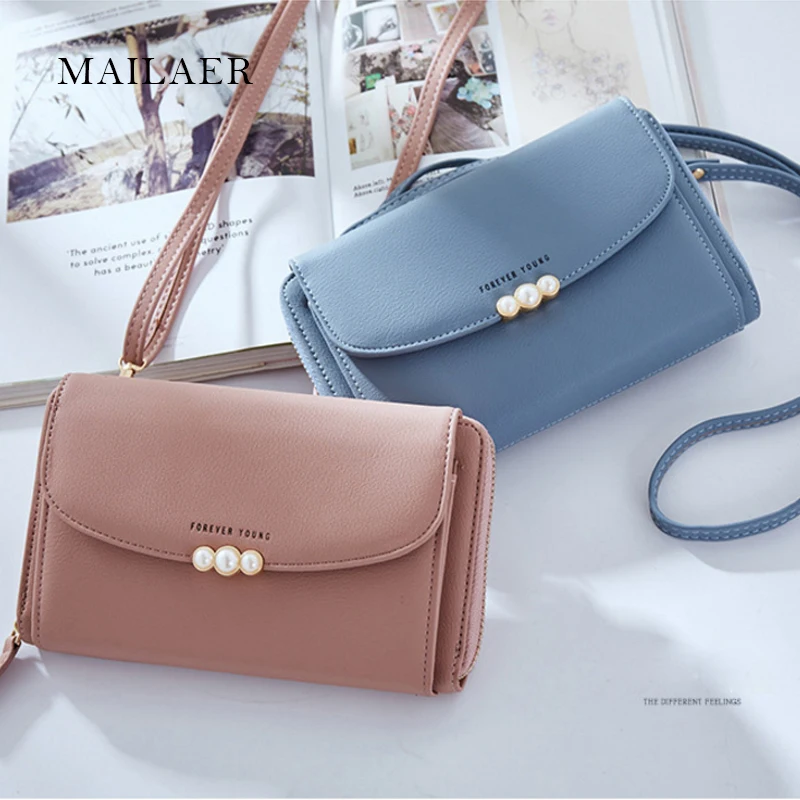 

MAILAER 2018 New Designer Women Shoulder Bag PU Leather Women's Messenger Bags Female Clutch Crossbody Bag Bolsa Feminina