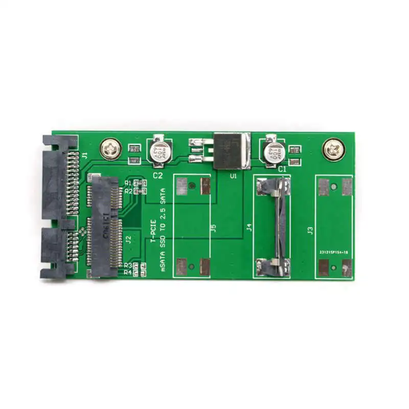 Msata Pci-E Ssd 50Mm To 2.5 Inch Sata Converter Adapter Card