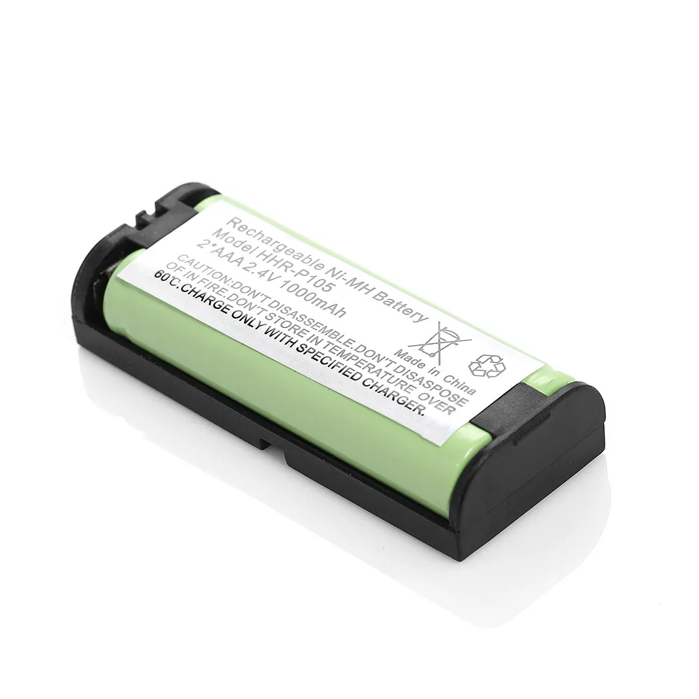 EBL 1000mAh 2 4 v Замена Ni MH батарея для беспроводной телефон panasonic KX TGA670B KXTGA670B HHR P105A Тип 31